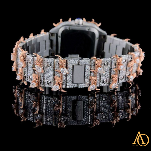 "Espinas" Iced Out Watch