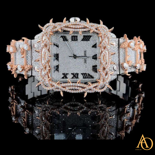 "Espinas" Iced Out Watch