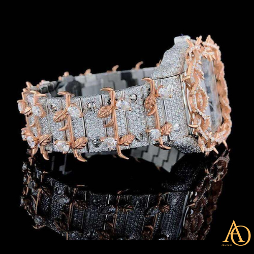 "Espinas" Iced Out Watch