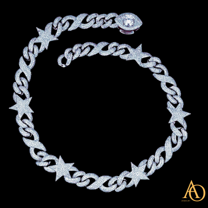 "Estrellas" Cuban Chain