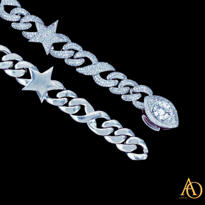 "Estrellas" Cuban Chain